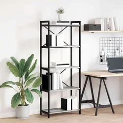 Polica Sivi hrast sonoma 60 x 30 x 155 cm Konstruirano drvo