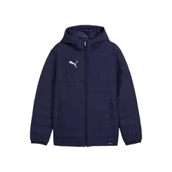 PUMA Zimska jakna TeamAdditions temno modra/bela
