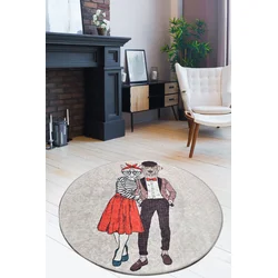 Conceptum Hypnose Tepih Best Couple, O100cm, Šareni