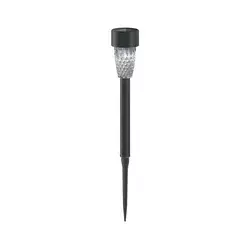 Aigostar - LED solarna lampa LED/0,006W/1,2V 29,7 cm crna 6500K IP44