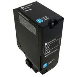 LEX LEXmark 24B6717 toner, original, Cijan