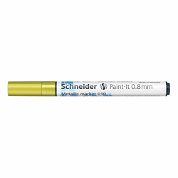 SCHNEIDER Flomaster Paint-It metalik marker 010, 0,8 mm, zlatni