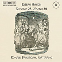 HAYDN J - SONATAS 28,29,30,RONALD BRAUT