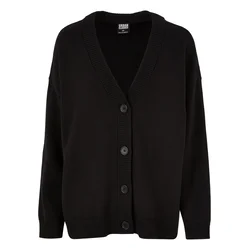 Womens Oversized Cardigan - Black