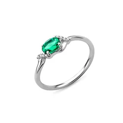 DIAMANT LETERNEL Prstan srebrna