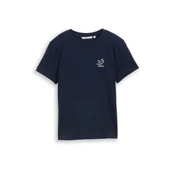 Tom Tailor Ženska majica 1050479, Okrugli izrez, Teget