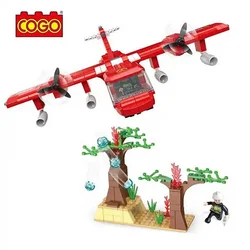 Cogo Kocke Vatrogasni Avion 430 delova 3620/108119