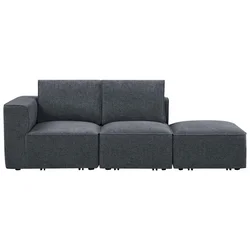 Livetastic ZOFA, temno siva les, umetna masa, tekstil