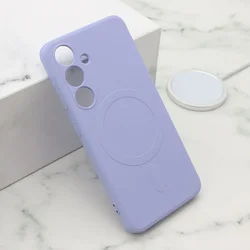 Maska VELVET TOUCH MagSafe za Samsung S921B Galaxy S24 5G/ ljubičasta