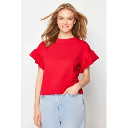 Trendyol Milla Ženska majica TWOSS22TS2429, Crvena