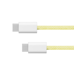 KRUGER&MATZ USB-C na USB-C kabl za brzo punjenje i prenos podataka, 60W, dužina 1 m, boja žuta, model KM1271-1Y