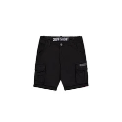 ALPHA INDUSTRIES Hlače črna / bela