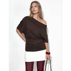 Busem Bluza temno rjava