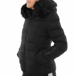 Eastbound Jakna Wms Short Rib Jacket Ebw790-Blk