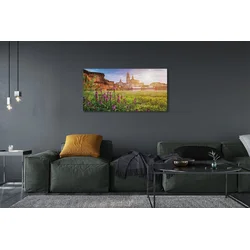 tulup.si Slika na platnu Nemčija sunrise river 140x70 cm