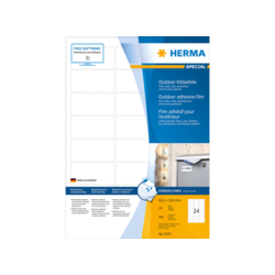 Herma Herma 9537 Etikete (A4) 63.5 x 33.9 mm Mat film Bijela 960 ST Ekstra jako prianjanje Vrsta naljepnice