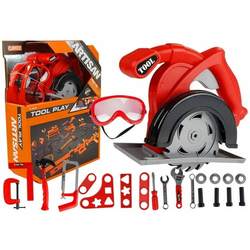 Lean-toys Ročna krožna žaga + set orodja