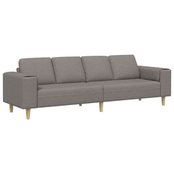 Kauč za dnevni boravak Sivo-smeđa 250 x 77 x 76 cm Poliester