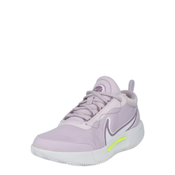 NIKE Sportske cipele Court Zoom Pro, lila / bijela / neonsko žuta