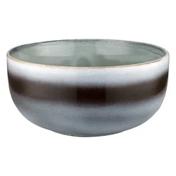 Florina Moon Dust Brown keramična solatna skleda 14 cm