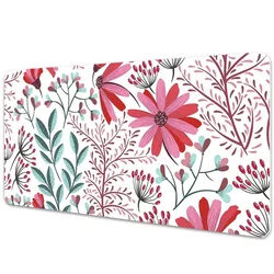 Decormat Podloga za pisalno mizo Floral pattern 90x45 cm