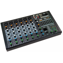 AMS JUMBO 8 DSP BT 8-kanalni mikser sa USB/BT + zvučna kartica