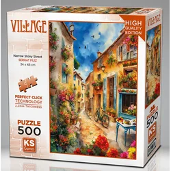 KS Games - Puzzle Ozka kamnita ulica - 500 kosov