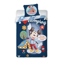 FARO Platno Mickey camping Bombaž, 140/200, 70/90 cm