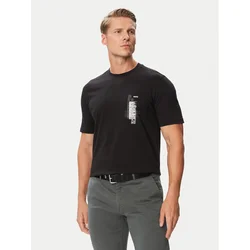 BOSS Majica 50571291 Črna Regular Fit