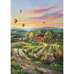 Schmidt - Puzzle Thomas Kinkade: Peaceful Valley Vineyard - 1 000 kosov