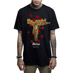 Hardcore majica moška - UZI PRAYER - MAFIOSO - MAF053