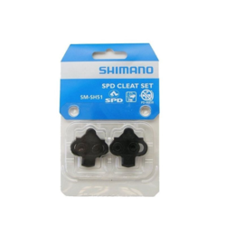 Blokeje Shimano SPD SM-SH51 SingleRelease crna/srebrna