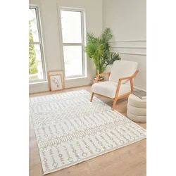 Conceptum Hypnose Tepih Moderno 3331, Pravougaoni, 120x170 cm, Krem-bež