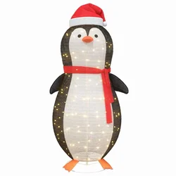 Figura pingvina na snijegu Topla bijela 78 x 178 cm tkanina