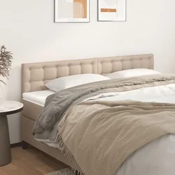 Uzglavlja cappuccina 180x5x78/88 cm od umjetne kože