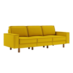 ATELIER DEL SOFA Sofa sa 3 sedišta Sparrow Extra 3 Sunflower Walnut