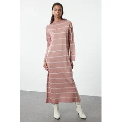 Trendyol Modest Ženska haljina Tctaw25Eb00033, Roze
