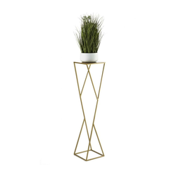 Stojan za cveće LOFT 100x23,5 cm zlatna