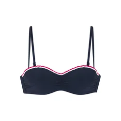 s.Oliver Bikini zgornji del marine/rdeča/bela