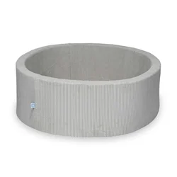 shumee Suhi bazen 110x40 Corduroy Grey brez žogic