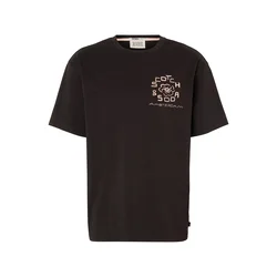SCOTCH & SODA Majica roza / črna