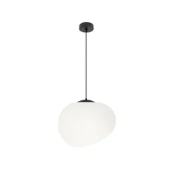 Luster na sajli STONES 1xE27/40W/230V prečnik 25 cm