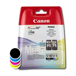 Canon PG-510 + CL-511 crni + patron u boji  -