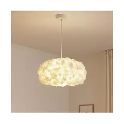 Brilagi - Luster na sajli SOLEAIR 1xE27/60W/230V beli