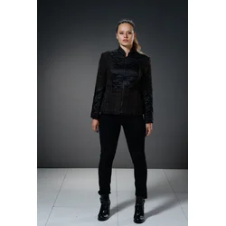 BOUCLÉ MODA Ženski mantil Julija, Crni