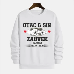 MAFIMI Muški duks Otac i sin najbolji prijatelji zauvek, Beli