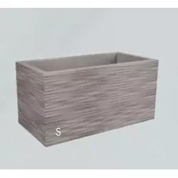 NICOLI Casseta Elegance Saksija, 80x40x40h, SIva