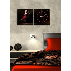 Wallity Zidni sat 2P2828CS-10, 60x28 cm, 2 dela