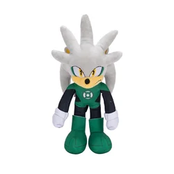 Plišasta igrača DC x Sonic the Hedgehog 9 - Silver kot Green Lantern