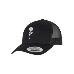 Črna roza retro kapa